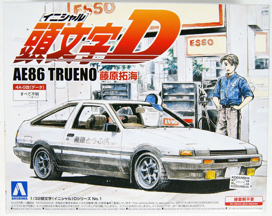 Toyota AE86 Trueno Takumi Fujiwara 1/32