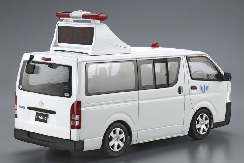 Toyota TRH200V Hiace Patrol Car '07 1/24