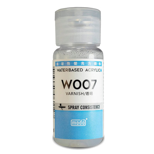 W-007 Water Based Acrylic Varnish (Spray Consistence) by Modo