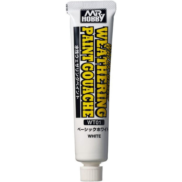 WT01 - Water Based Weathering Paint Gouache White