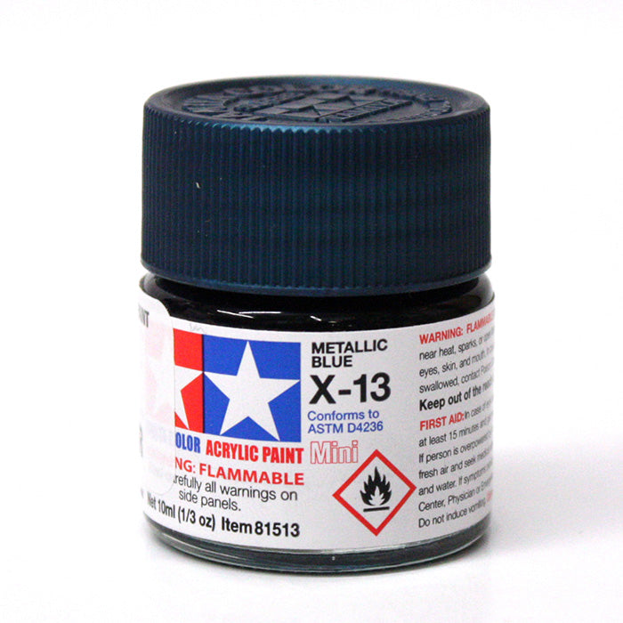 X-13 Metallic Blue Mini