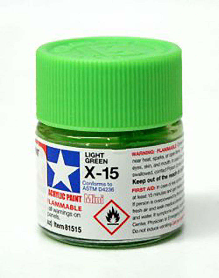 X-15 Light Green Mini