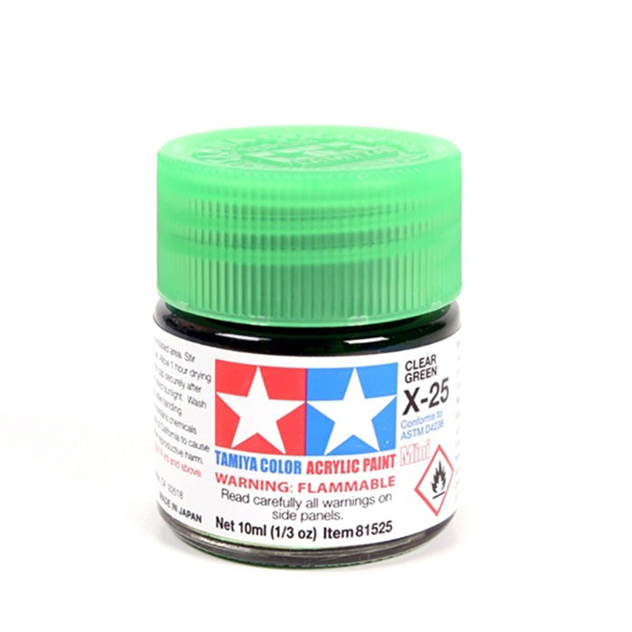 X-25 Clear Green Mini