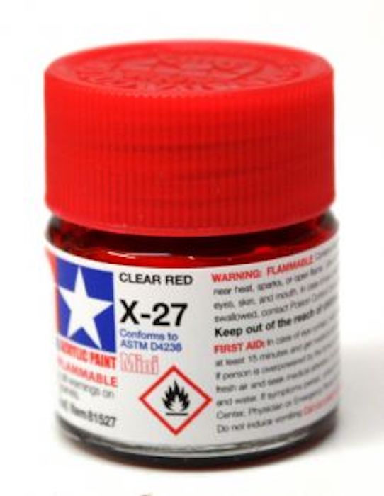 X-27 Clear Red Mini