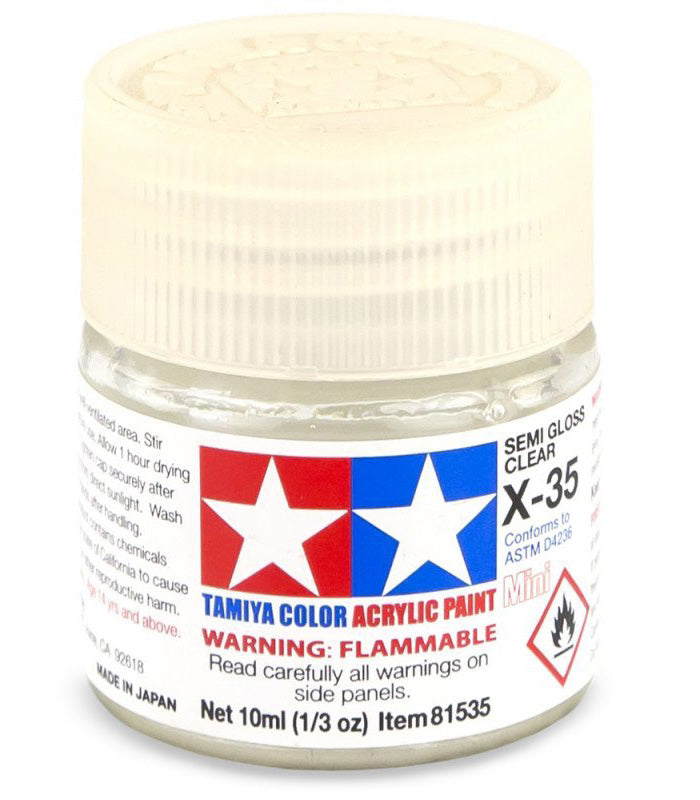 X-35 Semi Gloss Clear