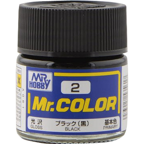 Mr Color 2 - Black (Gloss/Primary) C2