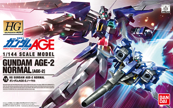 HG 10 Gundam Age 2 Normal 1/144