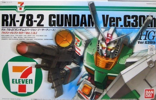 HG 7-11 RX-78-2 Gundam Ver. G30th V1.5