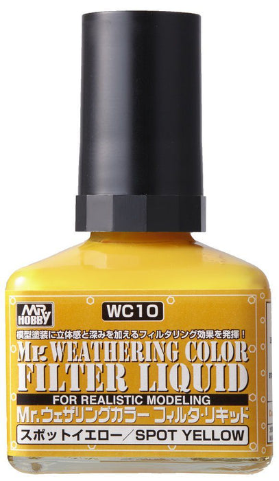 Mr Weathering Color WC10 - Filter Liquid Yellow