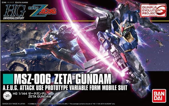 HGUC 203 Zeta Gundam - Gunpla EVO Project 1/144