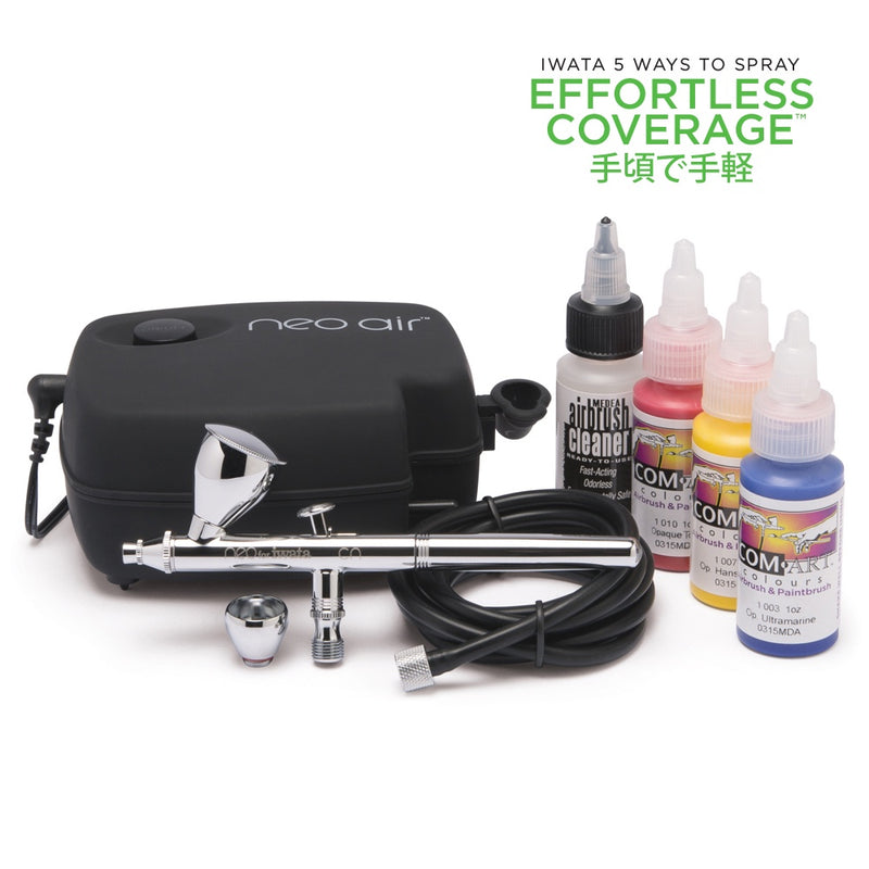 NEO for Iwata Gravity Feed Airbrushing Kit with NEO CN IW120