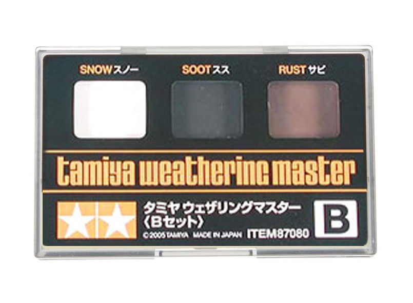 Weathering Master B Set (Snow, Soot & Rust) 87080