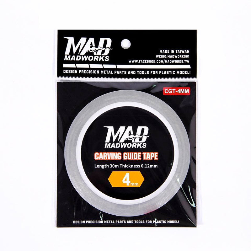 MAD - 4mm Carving Guide Tape CGT-4MM