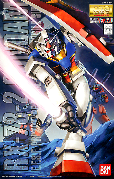 MG RX-78-2 Gundam Ver 2.0 1/100 — Panda Hobby MG RX-78-2 Gundam Ver 2.0 1/100 — Panda Hobby