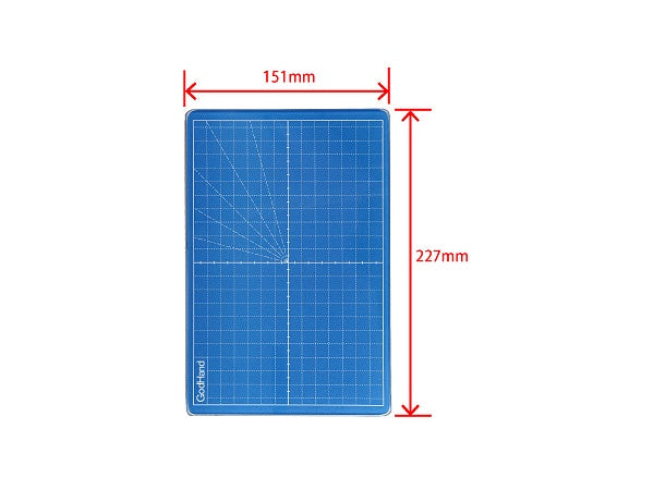 Godhand Glass Cutter Mat (Blue) GH-GCM-B5-B