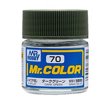 Mr Color 70 - Dark Green (Flat/Tank) C70