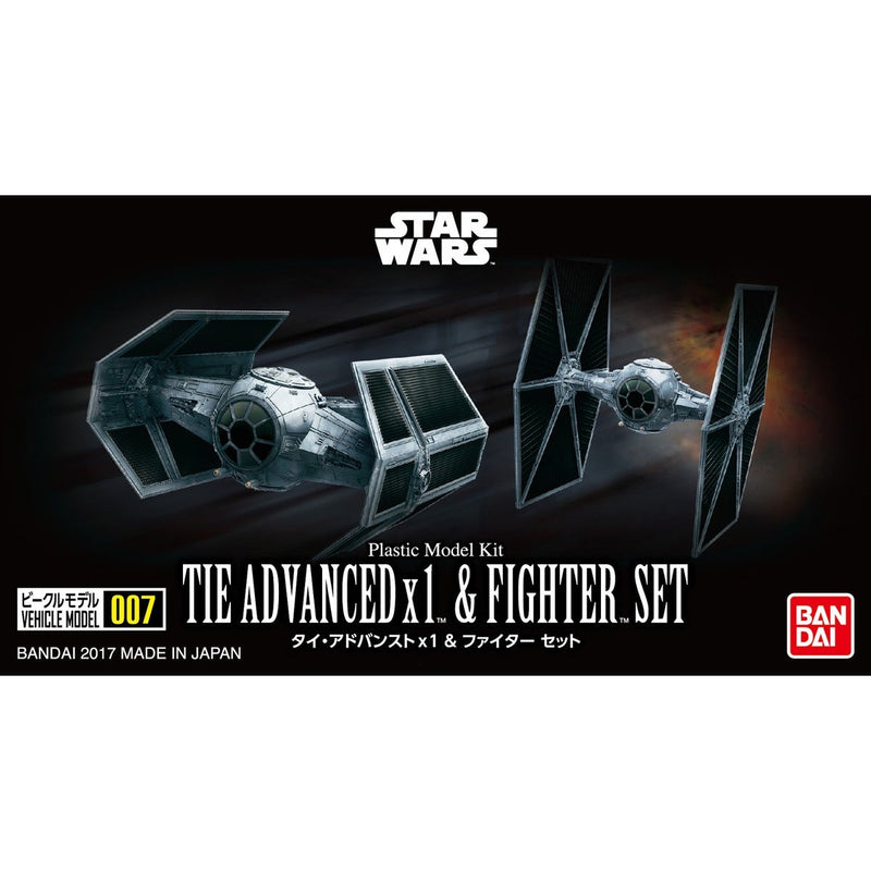 SW - Vehicle Model 007 Tie Advanced x1 & Fighter Set