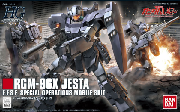 HGUC 130 RGM-96X Jesta E.F.S.F. Special Operations Mobile Suit 1/144
