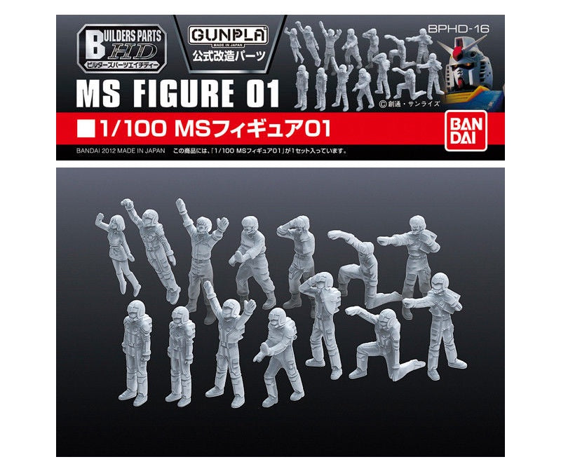 Builders Parts - HD 1/100 MS Figure 01