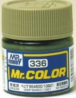 Mr Color 336 - Hemp BS4800/10B21 (Semi-Gloss/Aircraft) C336