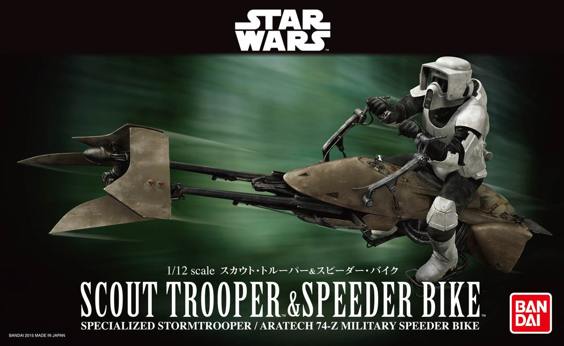 SW - Scout Trooper & Speeder Bike 1/12