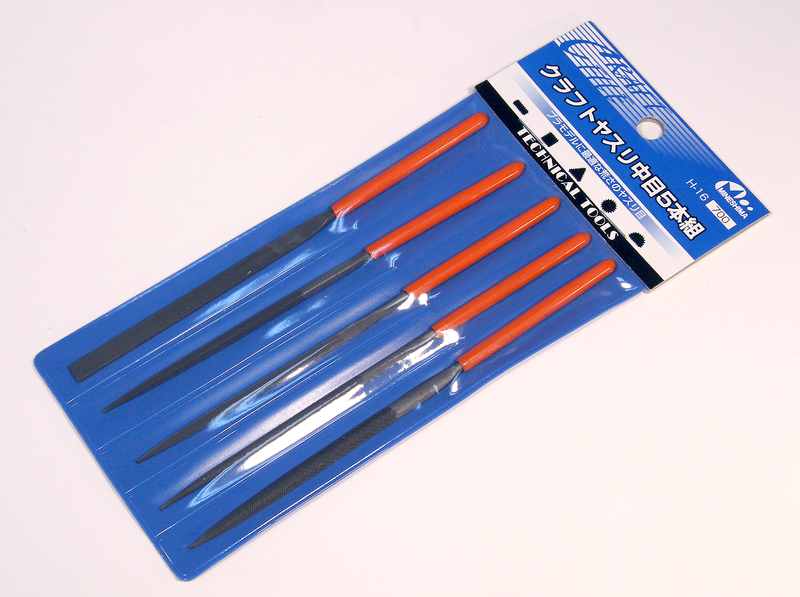 H-16 Craft File Set Medium(5pcs)