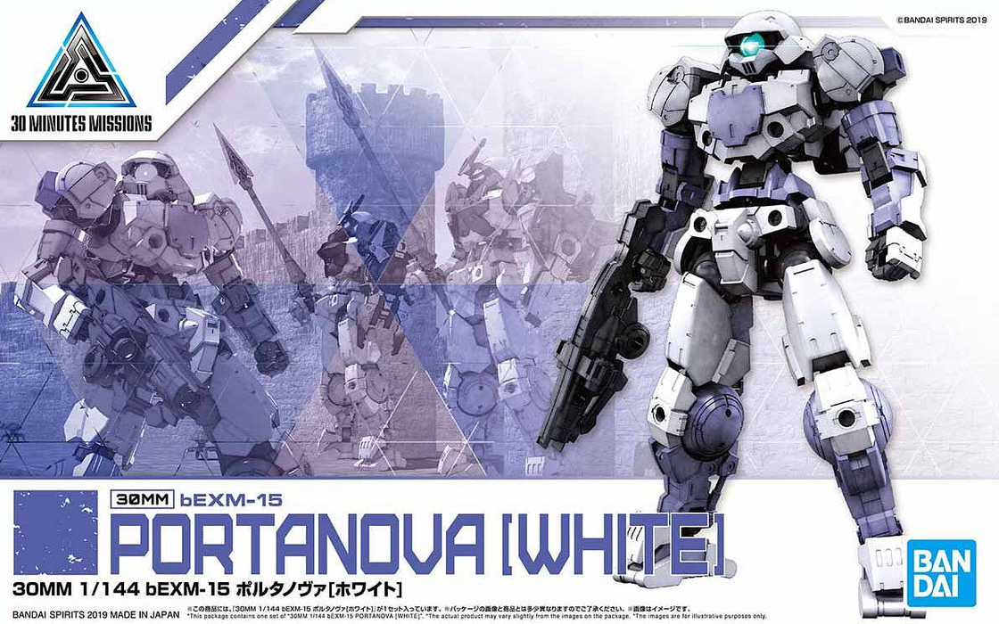 30MM 12 bEXM-15 Portanova [White] 1/144