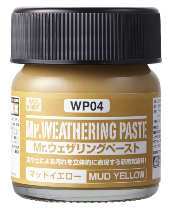 Mr. Weathering Paste Mud Yellow WP04