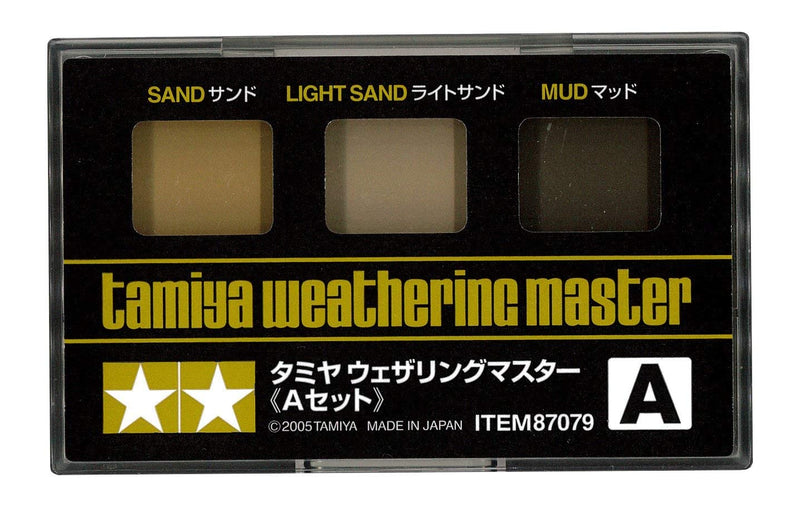 Weathering Master A Set (Sand, Light Sand & Mud) 87079