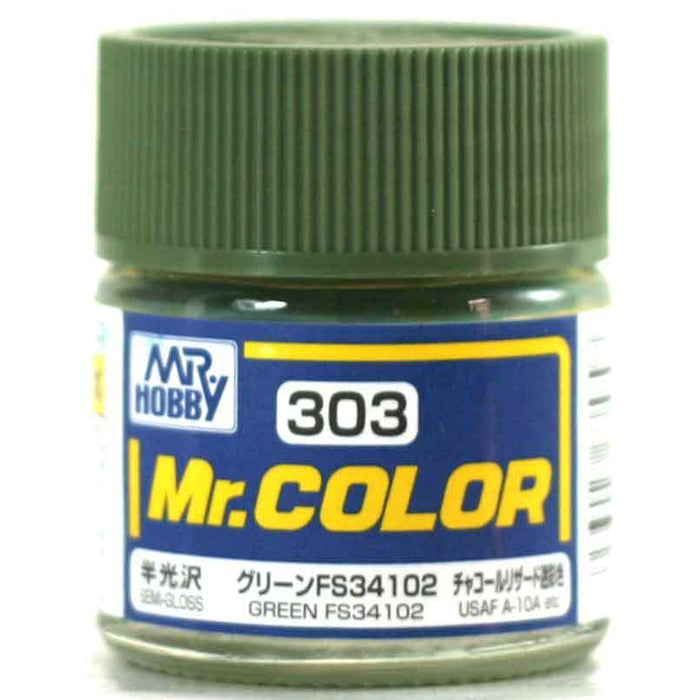 Mr Color 303 - Green FS34102 (Semi-Gloss/Aircraft) C303