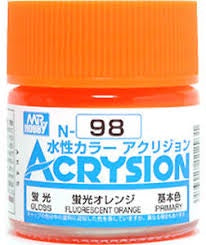 Acrysion N98 - Fluorescent Orange (Semi-Gloss/Primary)