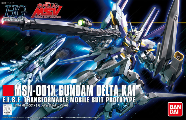 HGUC 148 Gundam Delta Kai 1/144