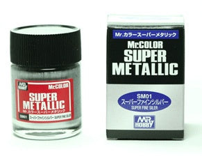 Mr Color Super Metallic - SM01 Super Chrome
