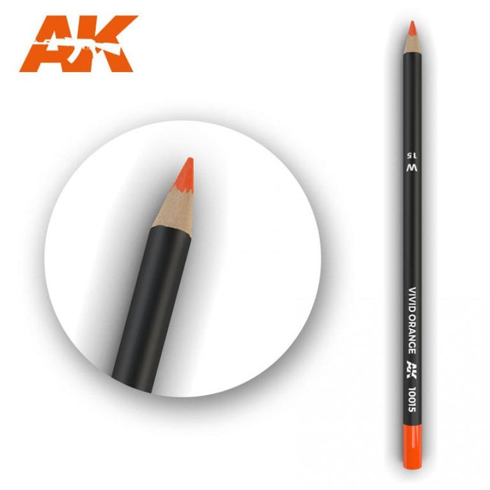 AK10015 Watercolor Pencil Vivid Orange