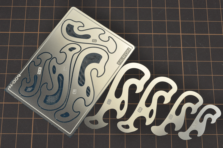 MAD - N009 Neron Photo-Etch Curve Stencil / Curve Ruler