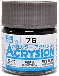 Acrysion N76 - Burnt Iron (Metallic/Primary)