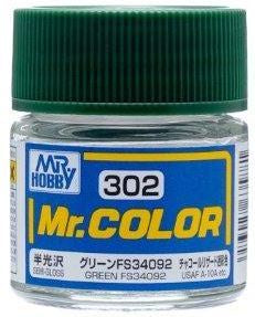Mr Color 302 Green FS34092 (Semi-Gloss/Aircraft) C302