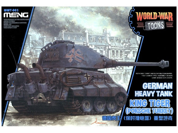 Toon -  WWT003 German Heavy Tank King Tiger (Porsche Turret)
