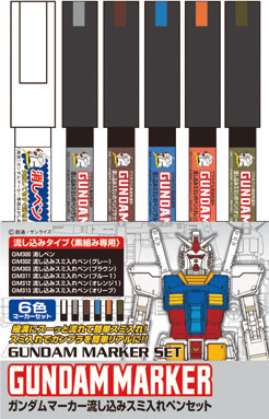 GMS122 Pour Type Markers Gundam Marker Set