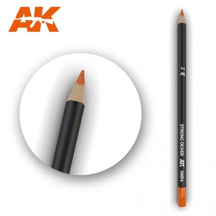 AK10014 Watercolor Pencil Strong Ocher