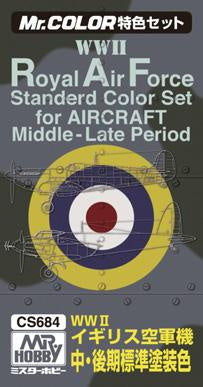 Mr. Color - Royal Air Force Standard Color Set for Aircraft CS684