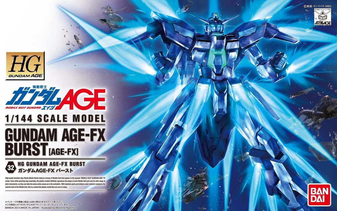 HGGA 32 Gundam AGE FX Burst 1/144