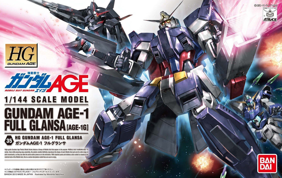 HGGA 035 Gundam Age 1 Full Glansa 1/144