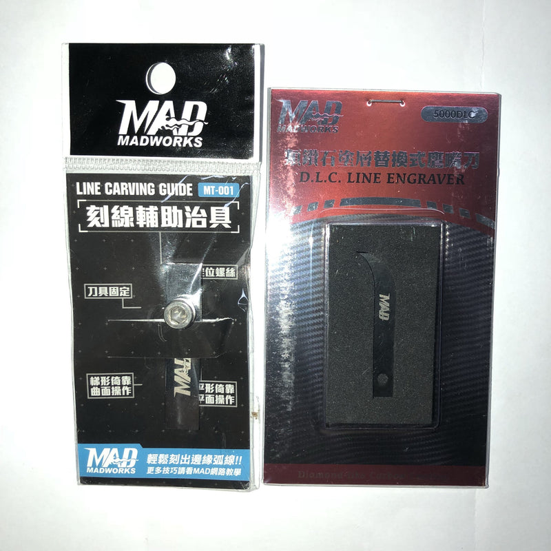 MAD - Bundle Line Carving Guide Set (DLC Chisel Hook) MT001 + 5000DLC