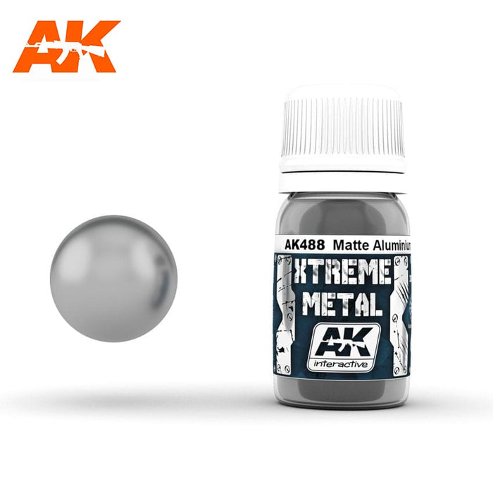 AK488 Xtreme Metal Matte Aluminium