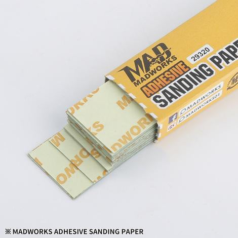 MAD - 29320 #320 Sanding Paper Adhesive Backing (20pc)
