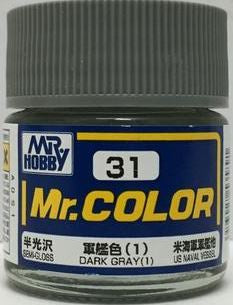 Mr Color 31 - Dark Gray (1) (Semi-Gloss/Ship) C31