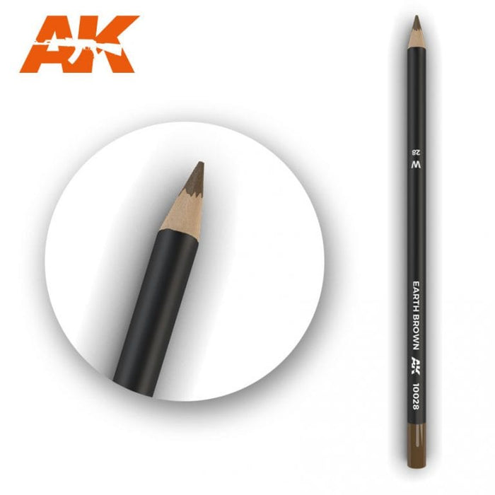 AK10028 Watercolor Pencil Earth Brown