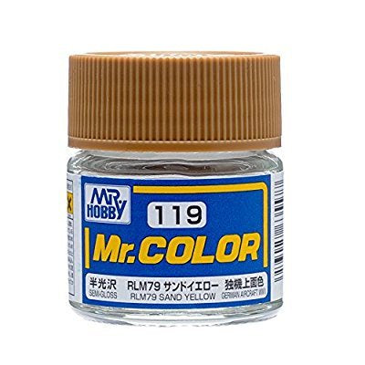 Mr Color 119 - RLM76 Sand Yellow (Semi-Gloss/Aircraft) C119