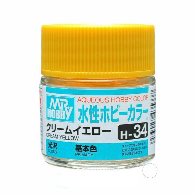 Aqueous - H34 Gloss Cream Yellow (Primary)